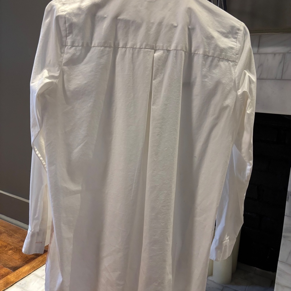 Ivanka Trump White Button Down Blouse Size Small Classic Career Shirt - Picture 3 of 3